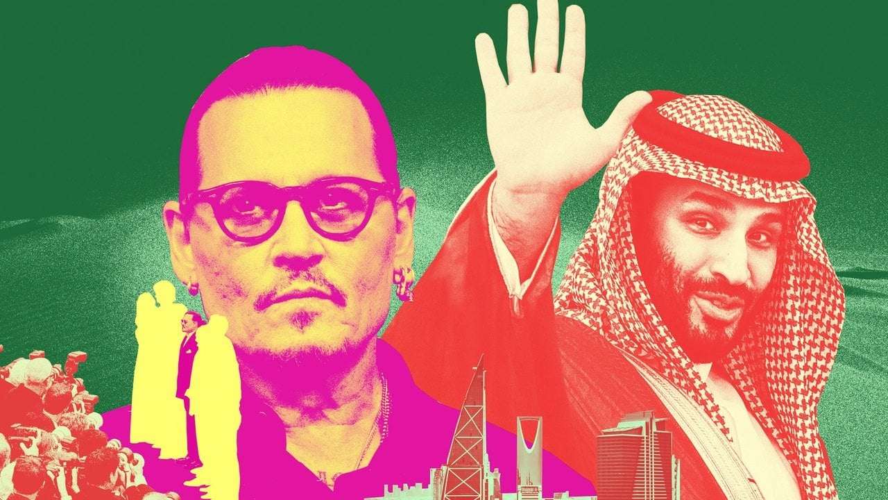 image for Inside Johnny Depp’s Epic Bromance With Saudi Crown Prince MBS