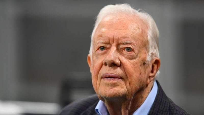 image for Jimmy Carter’s spirit ‘as strong as ever’ after year in hospice, grandson says
