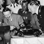 image for Adolf Hitler being shown the Volkswagen.