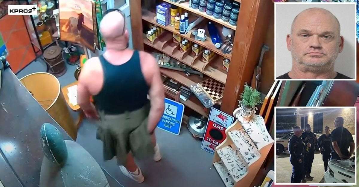 image for Man stuck antiques in rectum, put back on shelves: Cops