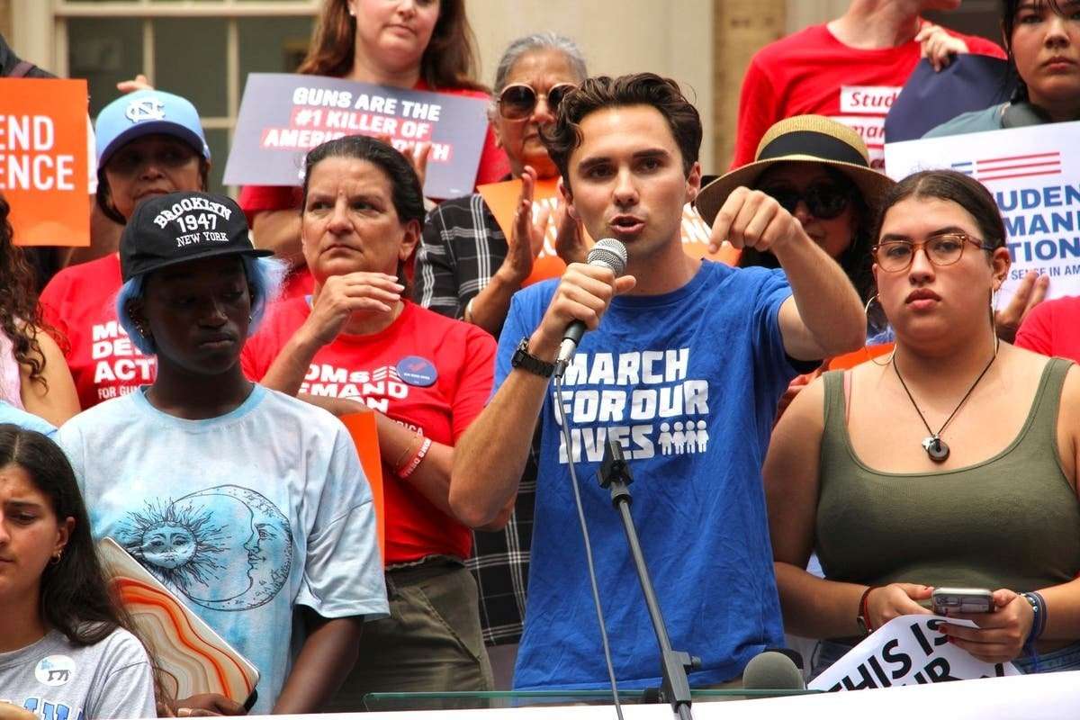 image for Parkland survivor trolls Trump’s new sneaker venture by buying domain and directing visitors to gun safety site