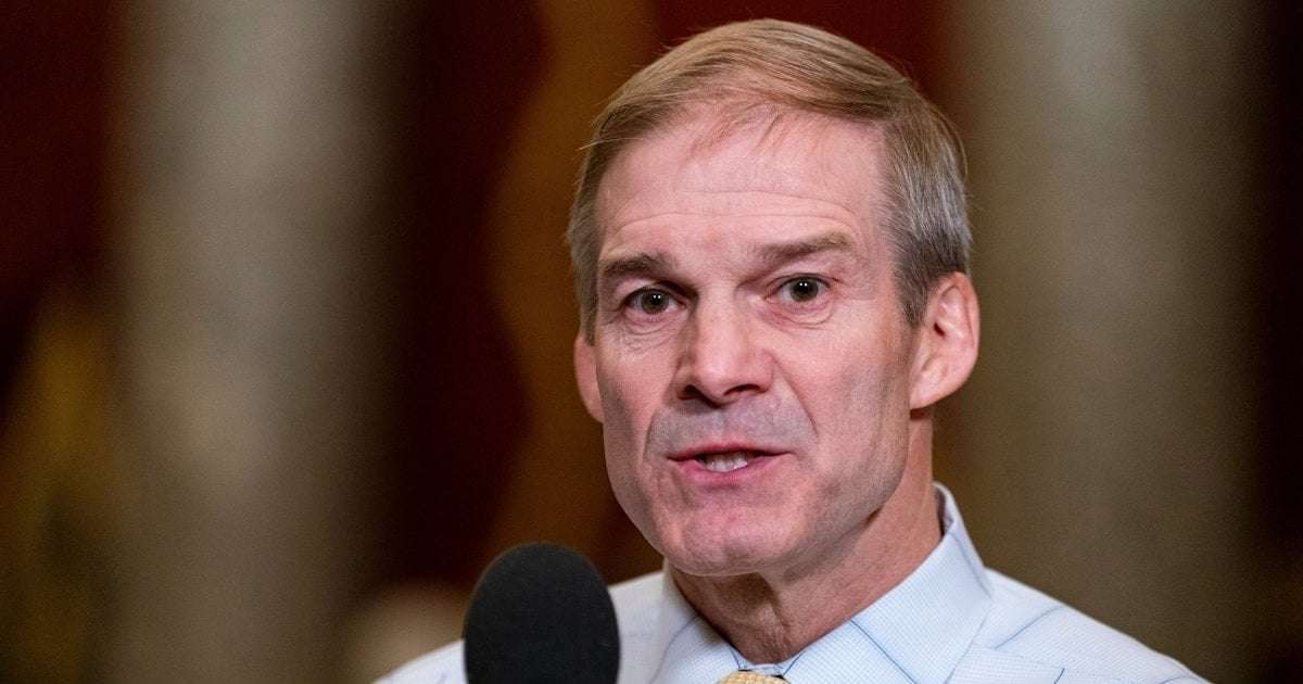 image for Jim Jordan Spirals When Asked About Losing His Star Biden Witness