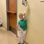 image for Today, after 841 days of treatments, my son rang the bell. He is now 100% cancer free!!