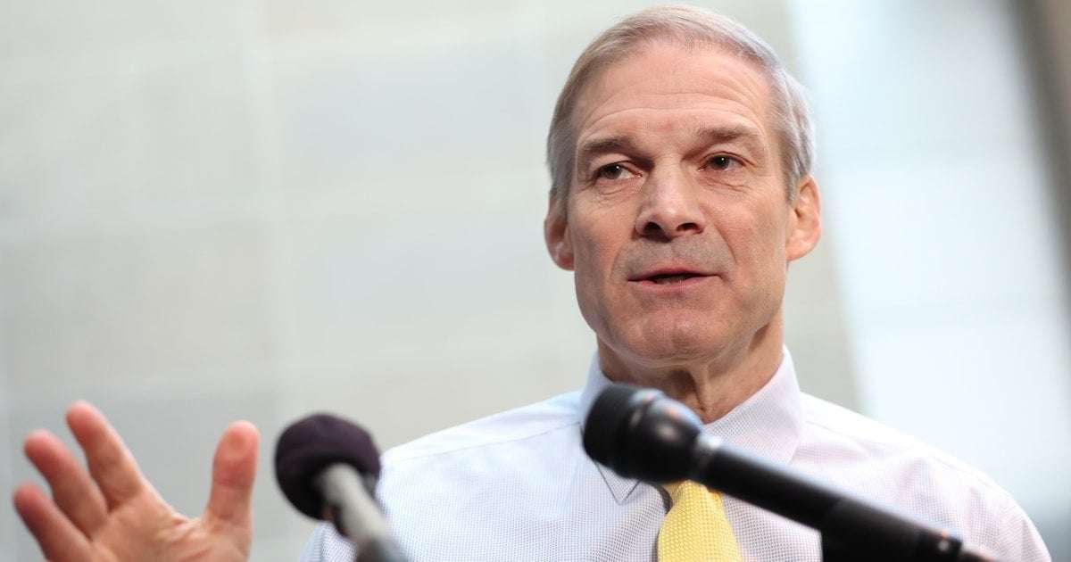 image for Jim Jordan Offers Startling Confession on Indicted Biden Informant