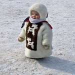 image for A Yakutsk child in a winter coat
