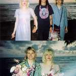 image for Kurt Cobain and Courtney  Love in Hawaii.