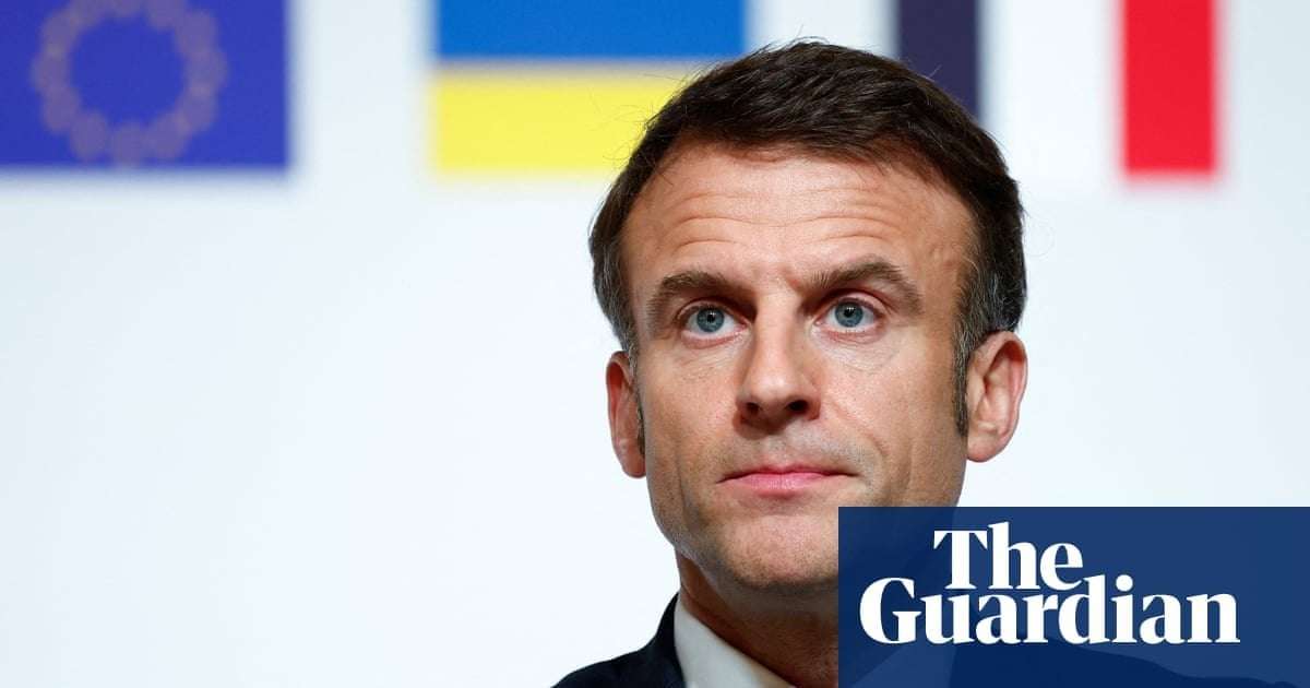 image for Macron refuses to rule out putting troops on ground in Ukraine in call to galvanise Europe