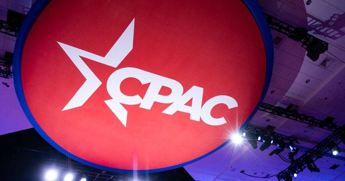 image for CPAC's response to Nazis crashing their event is incredibly concerning