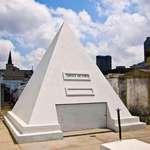 image for This is the tomb in New Orleans where Nicolas Cage will be put to rest after he dies.