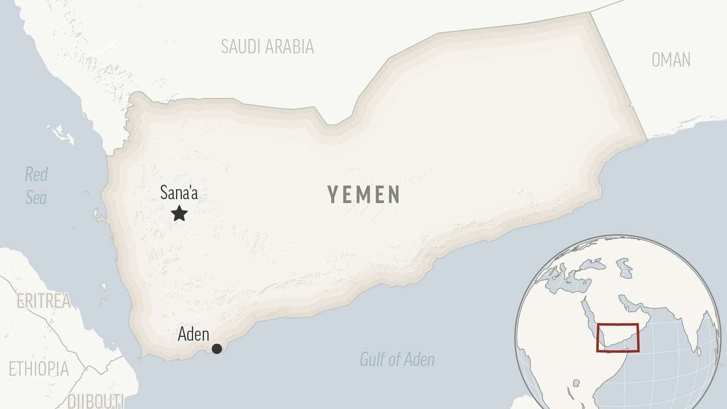image for A ship earlier hit by Yemen’s Houthi rebels sinks in the Red Sea, the first vessel lost in conflict