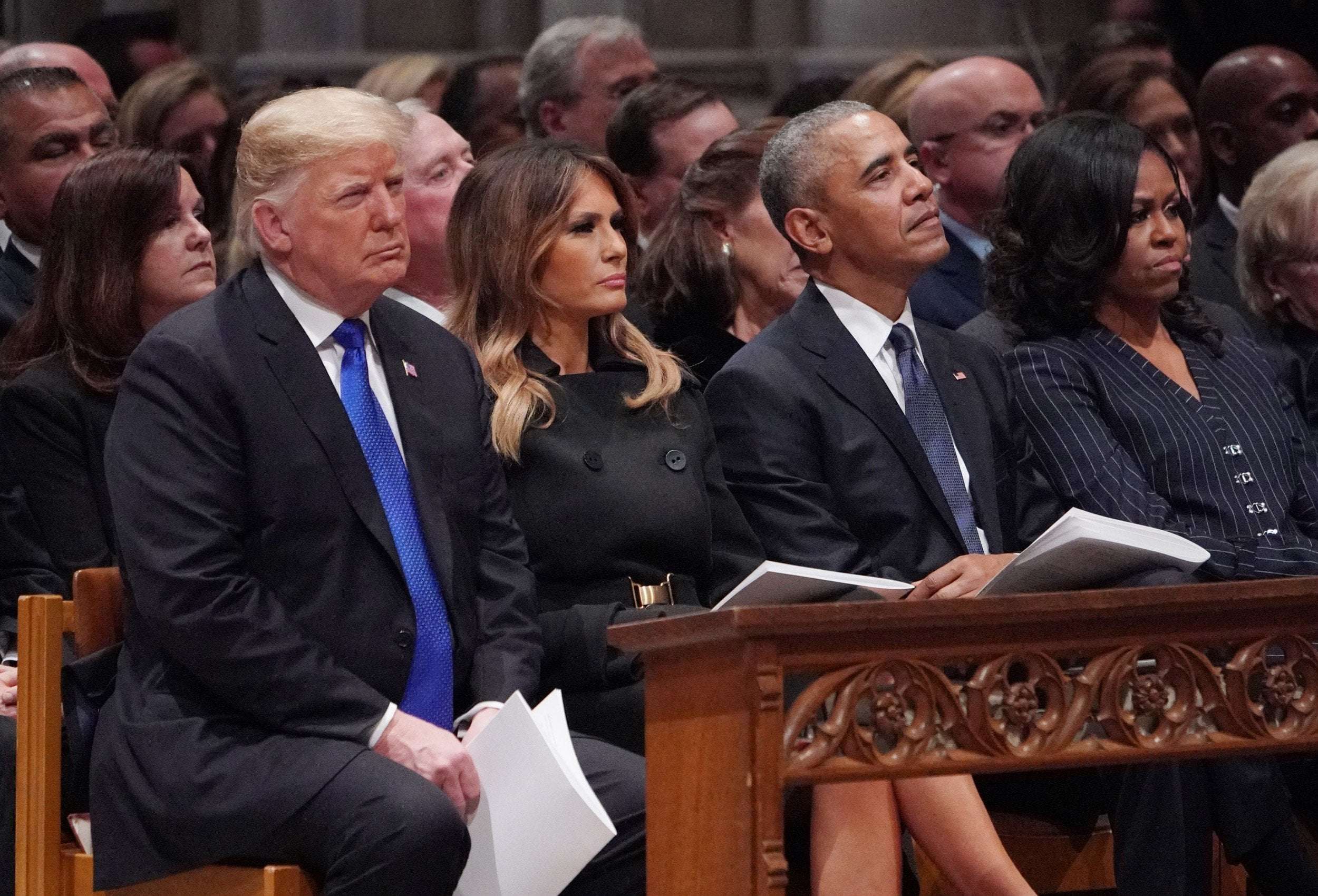image for Donald Trump Mocked for Calling Obama President During Speech