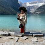 image for Picture of Indigenous man posing at Banff National Park