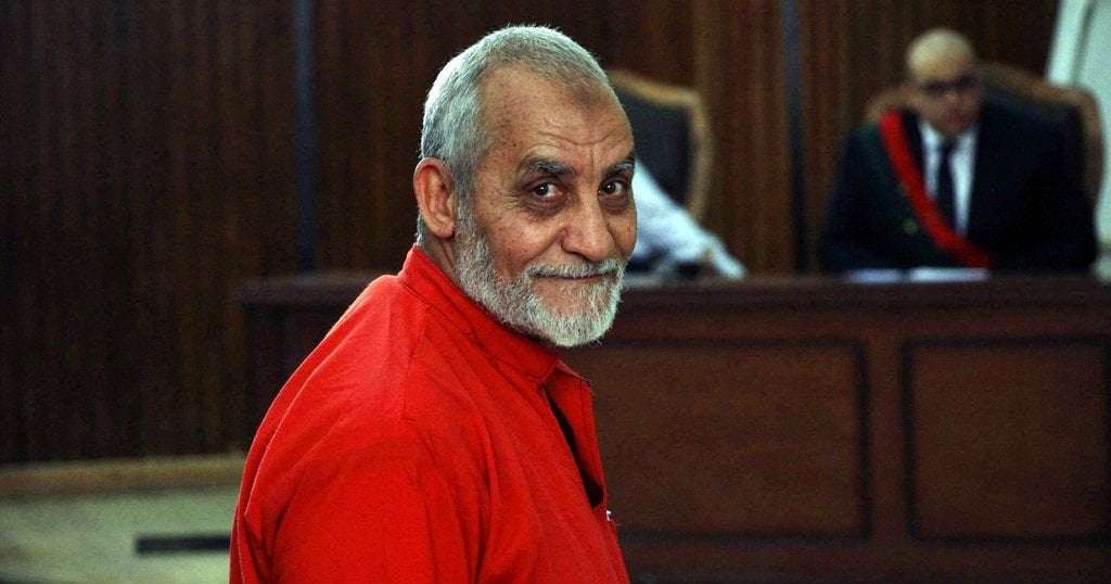 image for Egypt sentences top leaders of the Muslim Brotherhood to death