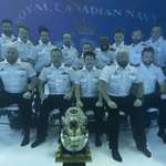 image for The Canadian Naval Diving Academy celebrates graduation by taking their class picture underwater