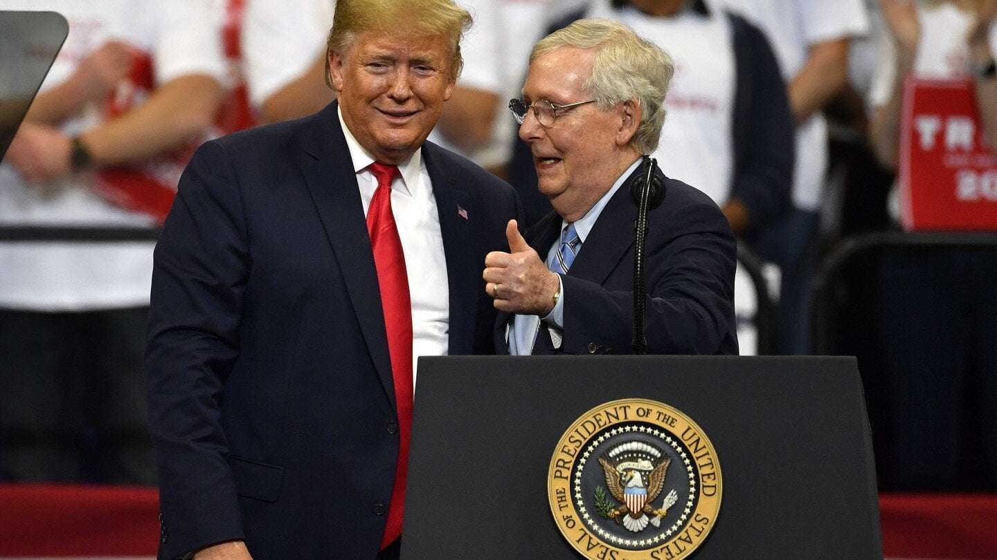 image for McConnell endorses Trump for president. He once blamed Trump for ‘disgraceful’ Jan. 6, 2021, attack