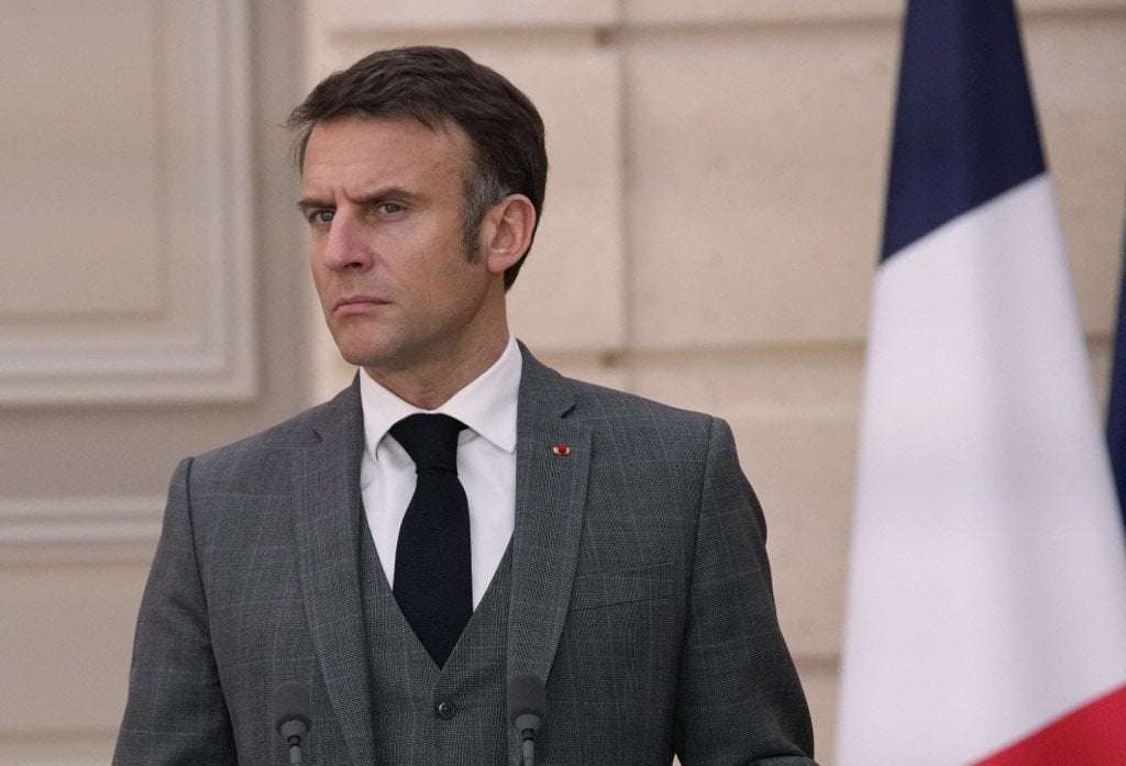 image for Macron Ready to Send Troops to Ukraine if Russia Approaches Kyiv or Odesa