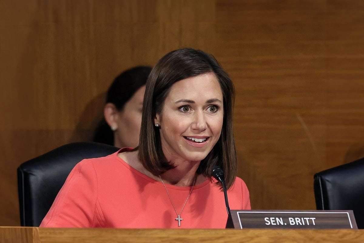 image for Biden said Republicans oppose women's rights — Katie Britt's "tradwife" response proved him right