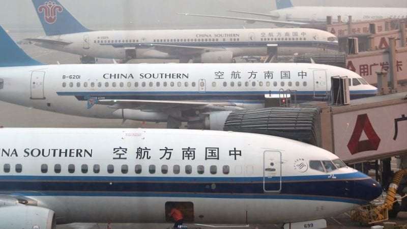 image for Flight in China delayed four hours after passenger throws coins into engine
