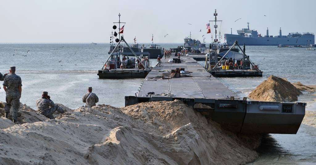image for 1,000 US troops deploying to build offshore port for Gaza aid
