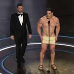 image for John Cena at Oscar 2024 presenting the award from Costume Design