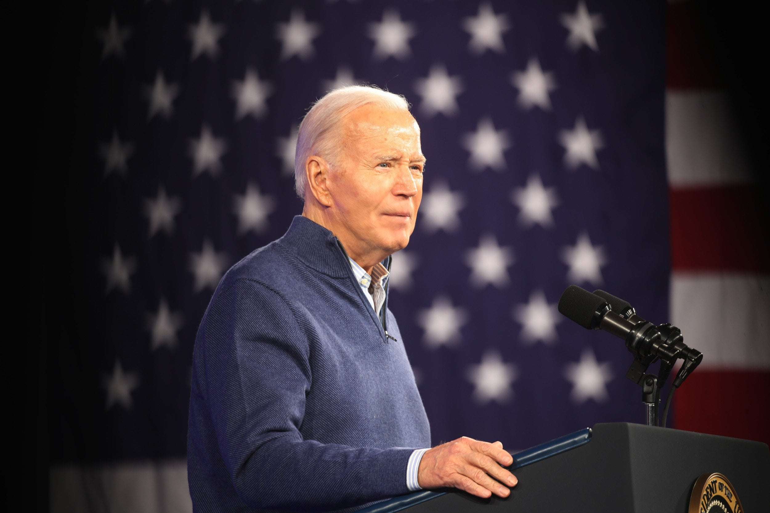 image for Joe Biden Effigy Hit and Kicked at Republican Event