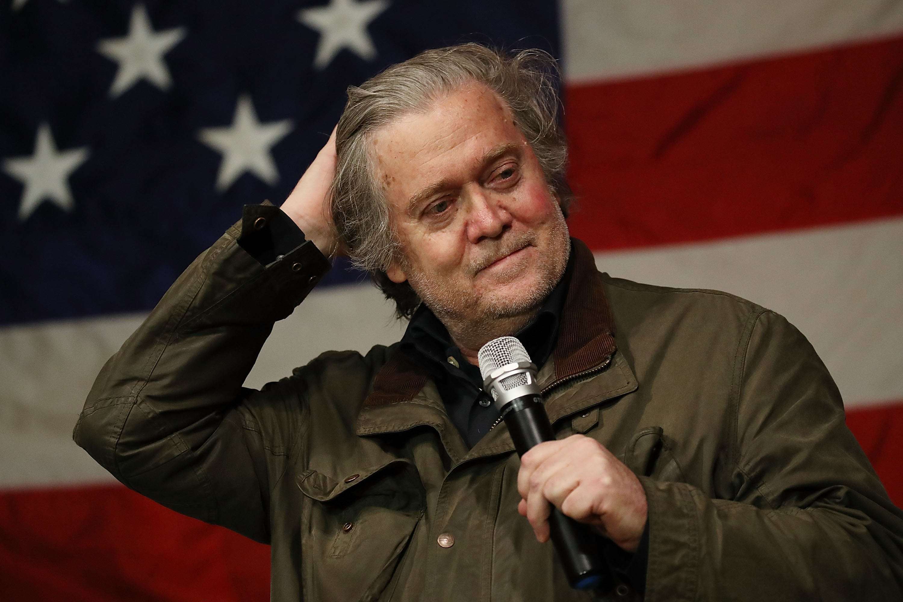 image for Steve Bannon Suggests Donald Trump Has Been Bought