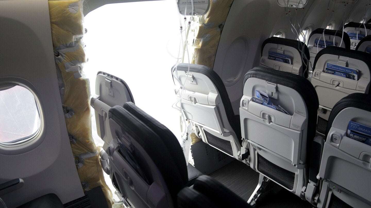 image for The DOJ has opened a criminal investigation into the Alaska Airlines 737 blowout, a report says