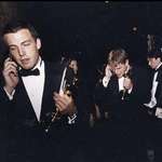 image for Ben Affleck and Matt Damon calling their moms after winning the Oscar for Good Will Hunting, 1997.