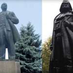 image for In Ukraine a city transformed its last communist statue into Darth Vader after Soviet Union collapse