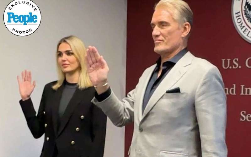 image for Dolph Lundgren and Wife Emma Krokdal Officially Become U.S. Citizens: 'It's About Time' (Exclusive)