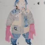 image for Picture of me as a 3 year old, didn't have gloves my size