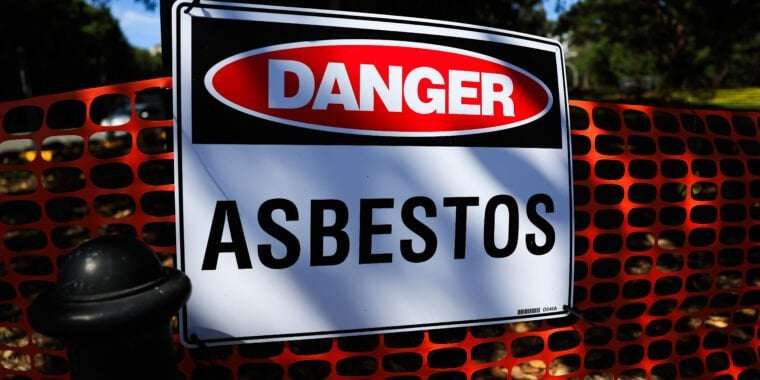 image for Chrysotile asbestos finally banned in the US after decades of EPA efforts