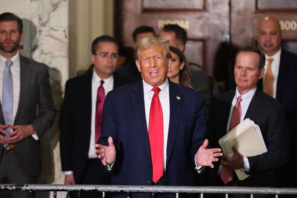 image for “I would be forced to mortgage”: Trump melts down on Truth Social as lawyers admit he can’t get bond