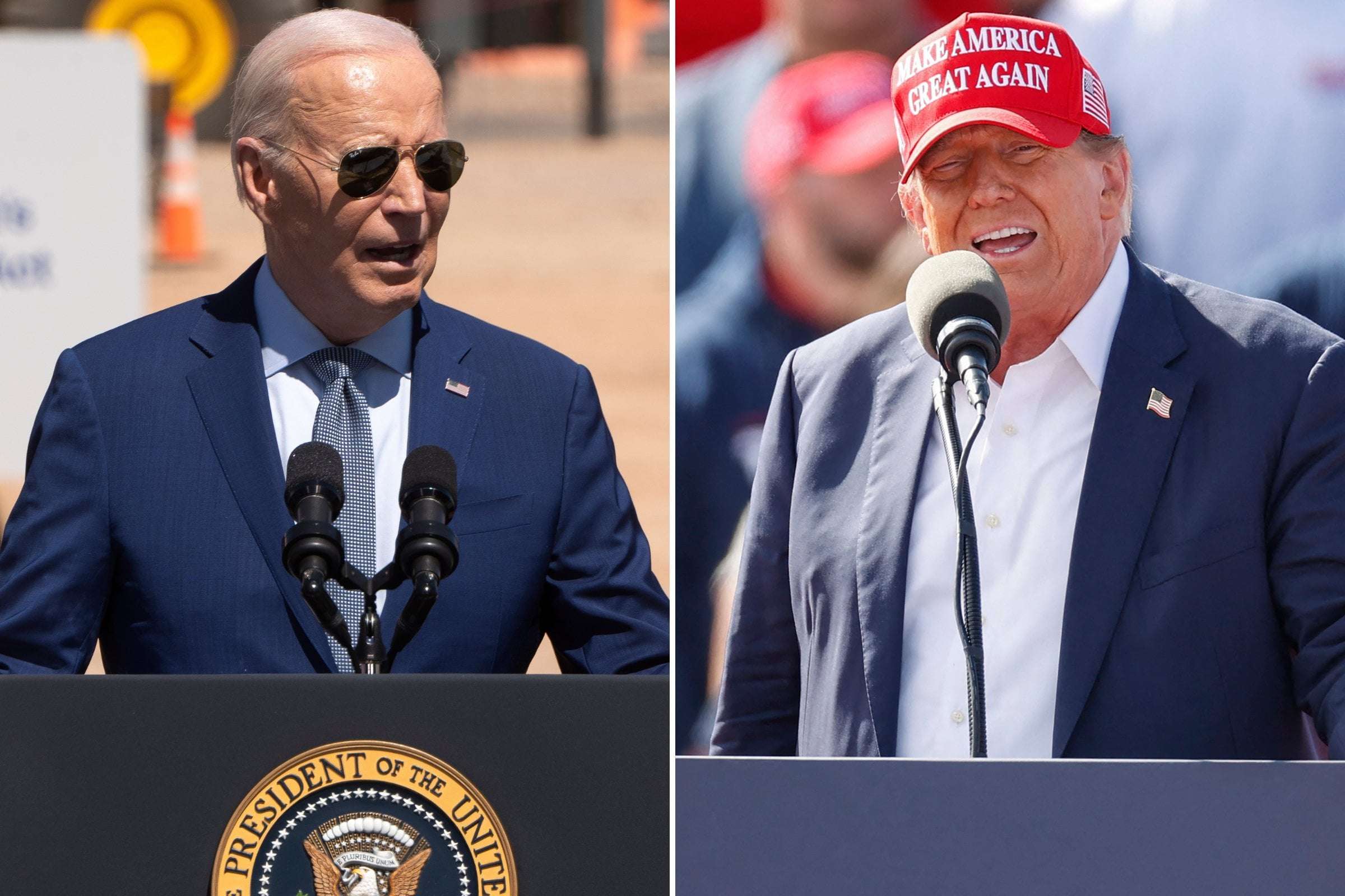 image for Joe Biden Jokes That Donald Trump Must Have Injected Bleach