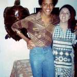 image for Obama and his mom 1980s