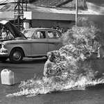 image for Vietnamese monk burned alive to protest against Vietnamese discriminatory Buddhist laws.