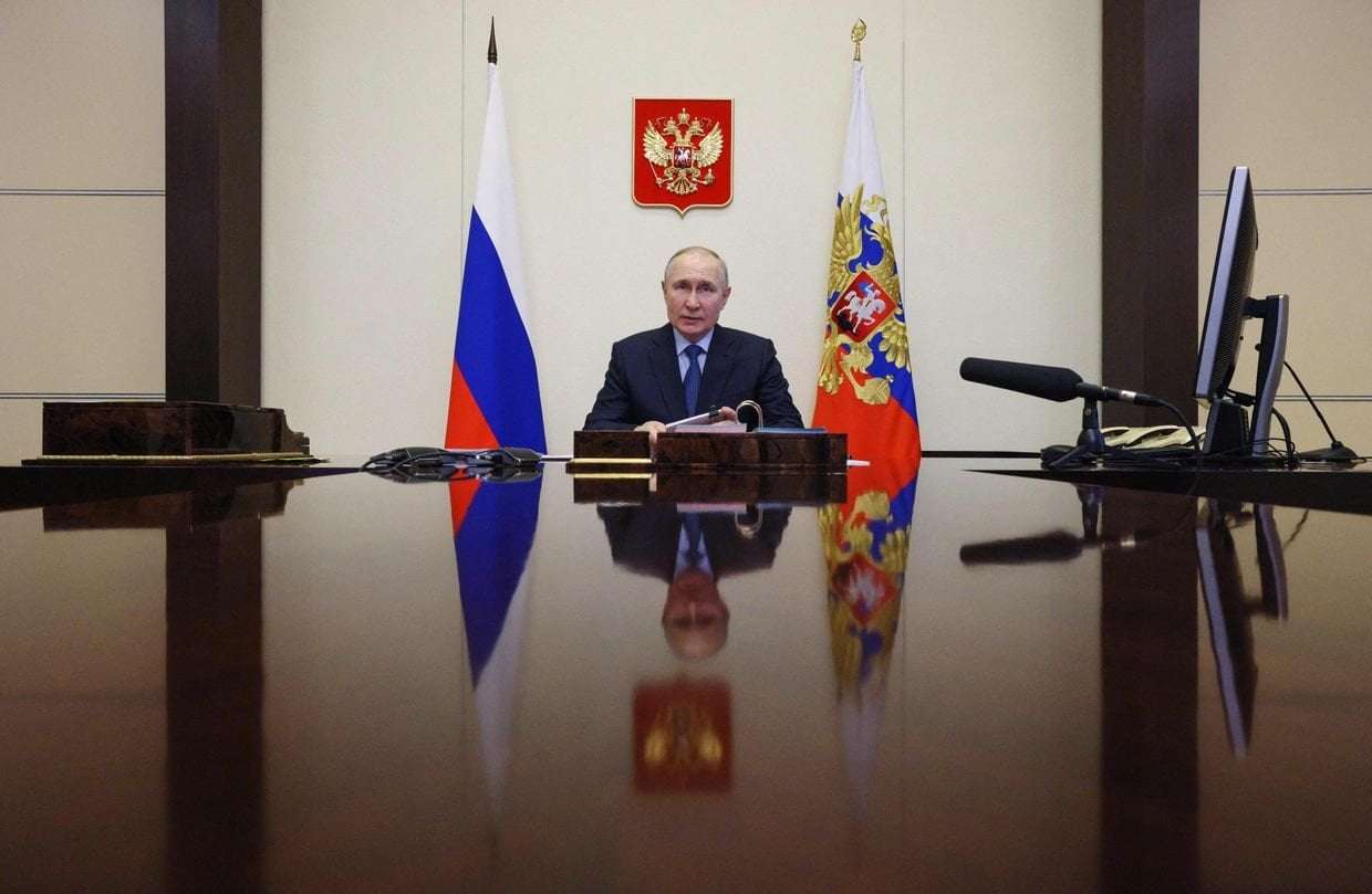 image for Putin seeking to blame Ukraine for Moscow shooting, despite ISIS taking responsibility