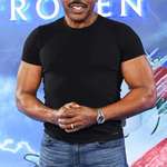 image for Ernie Hudson doing press for the new Ghostbusters movie