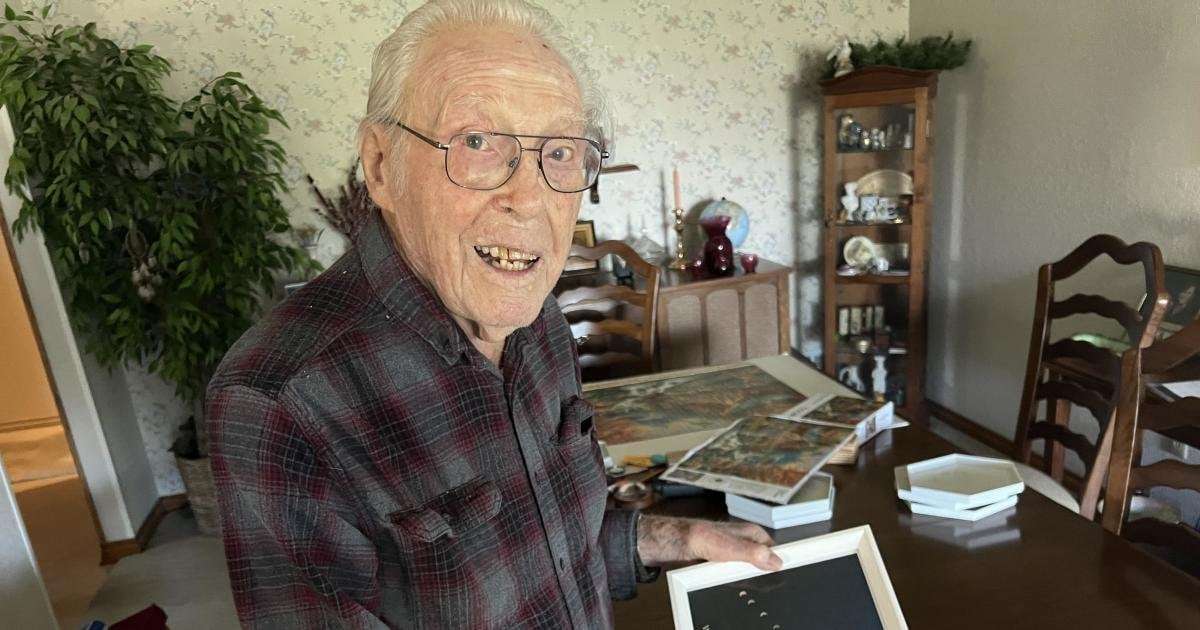 image for 105-year-old eclipse chaser excited to add 13th to his list, and shares advice