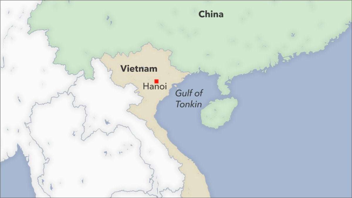 image for Vietnam objects to China's expanded reach in Gulf of Tonkin