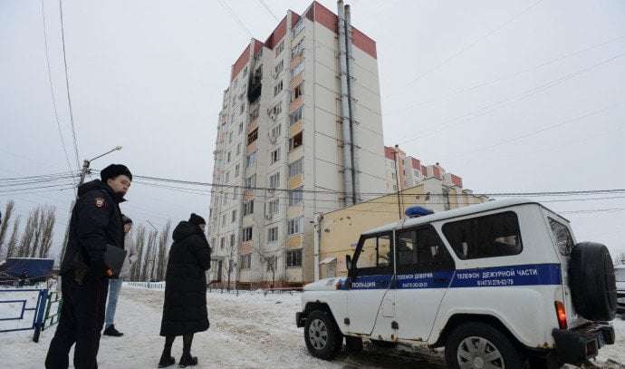 image for Blast rips through cafe in Russia's Voronezh, windows shatter