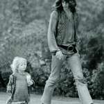 image for Hippie Dad Walking With His Daughter, Amsterdam, 1967.