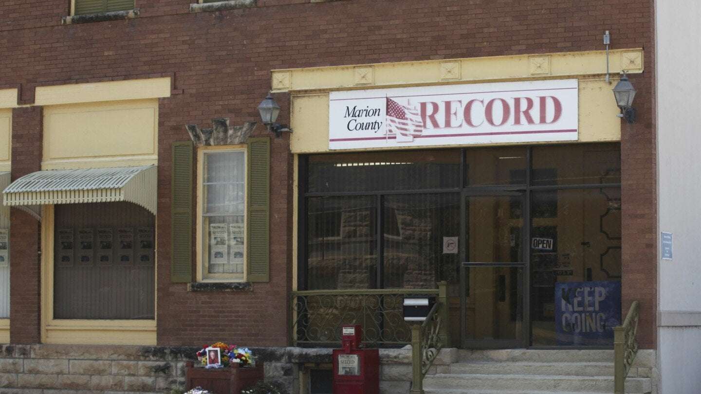 image for A Kansas paper and its publisher are suing over police raids. They say damages exceed $10M