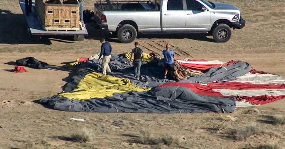 image for Pilot in fatal hot air balloon crash in Arizona had elevated levels of ketamine in his system, report finds