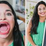 image for Guinness World Record holder for the largest female mouth, Samantha Ramsdell