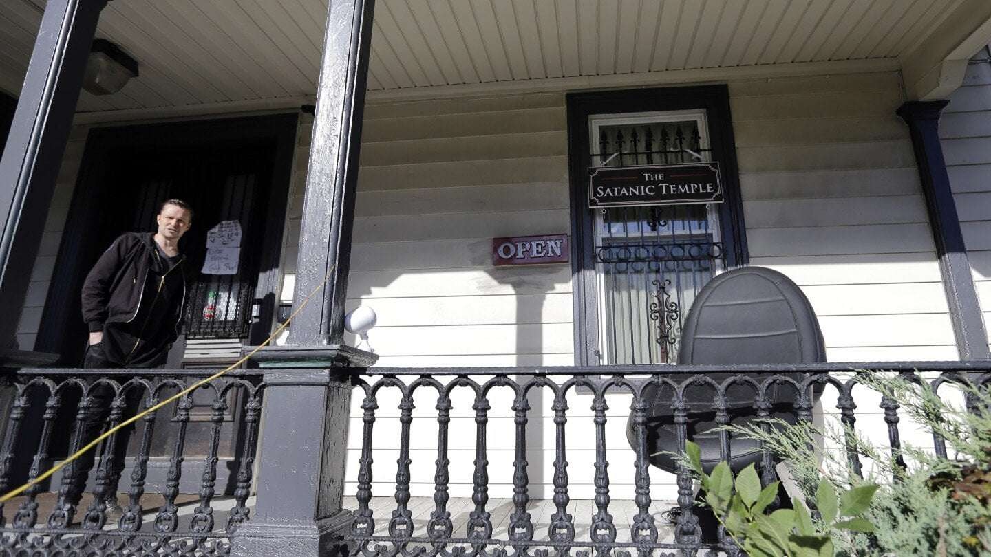 image for Explosive device thrown onto porch of Satanic Temple in Massachusetts. No injuries were reported
