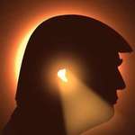 image for Trump posts new eclipse photo