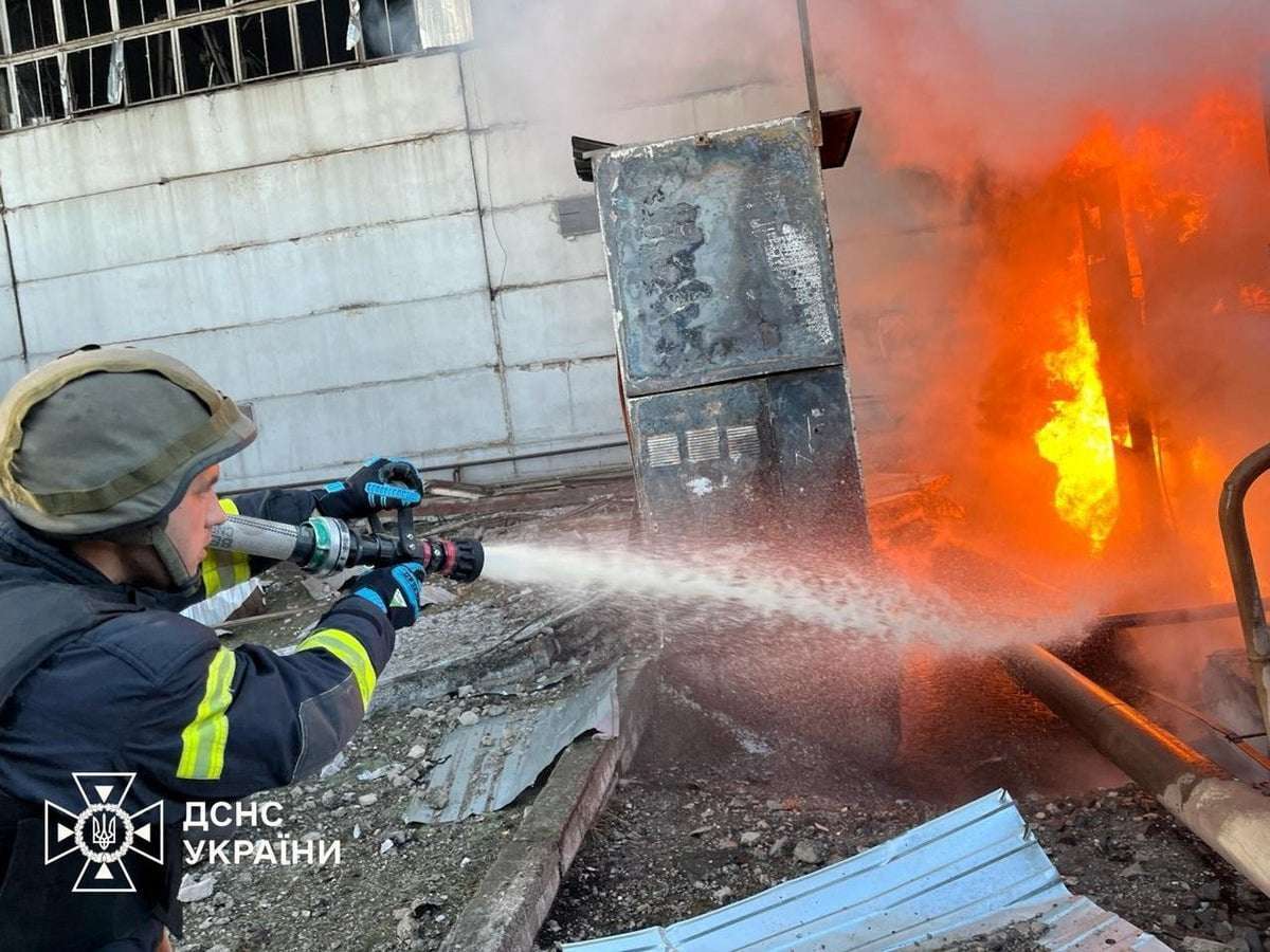 image for Ukraine-Russia war latest: Putin’s forces destroy power plant as Zelensky says allies ‘turning a blind eye’