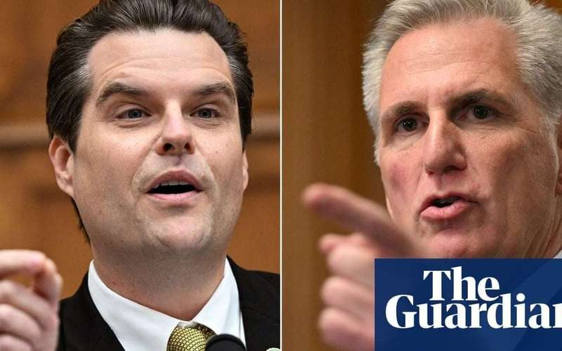 image for McCarthy says Gaetz ousted him to stop ethics complaint over sex scandal