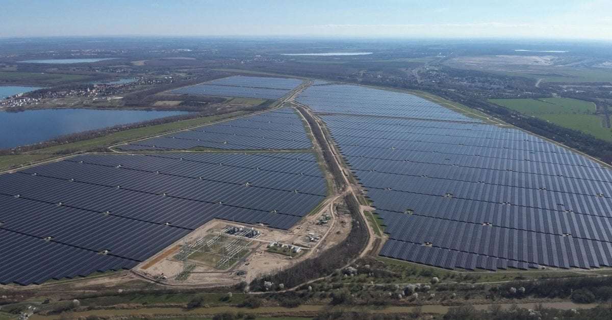 image for A 605 MW PV plant in Germany is now Europe’s largest solar farm